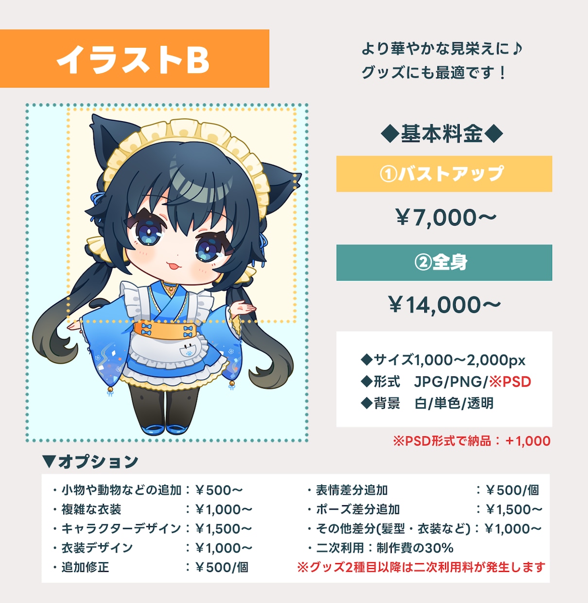 商用OK◎可愛いデフォルメイラストお描きします SNSアイコン、グッズ、動画素材などに♪ イメージ3
