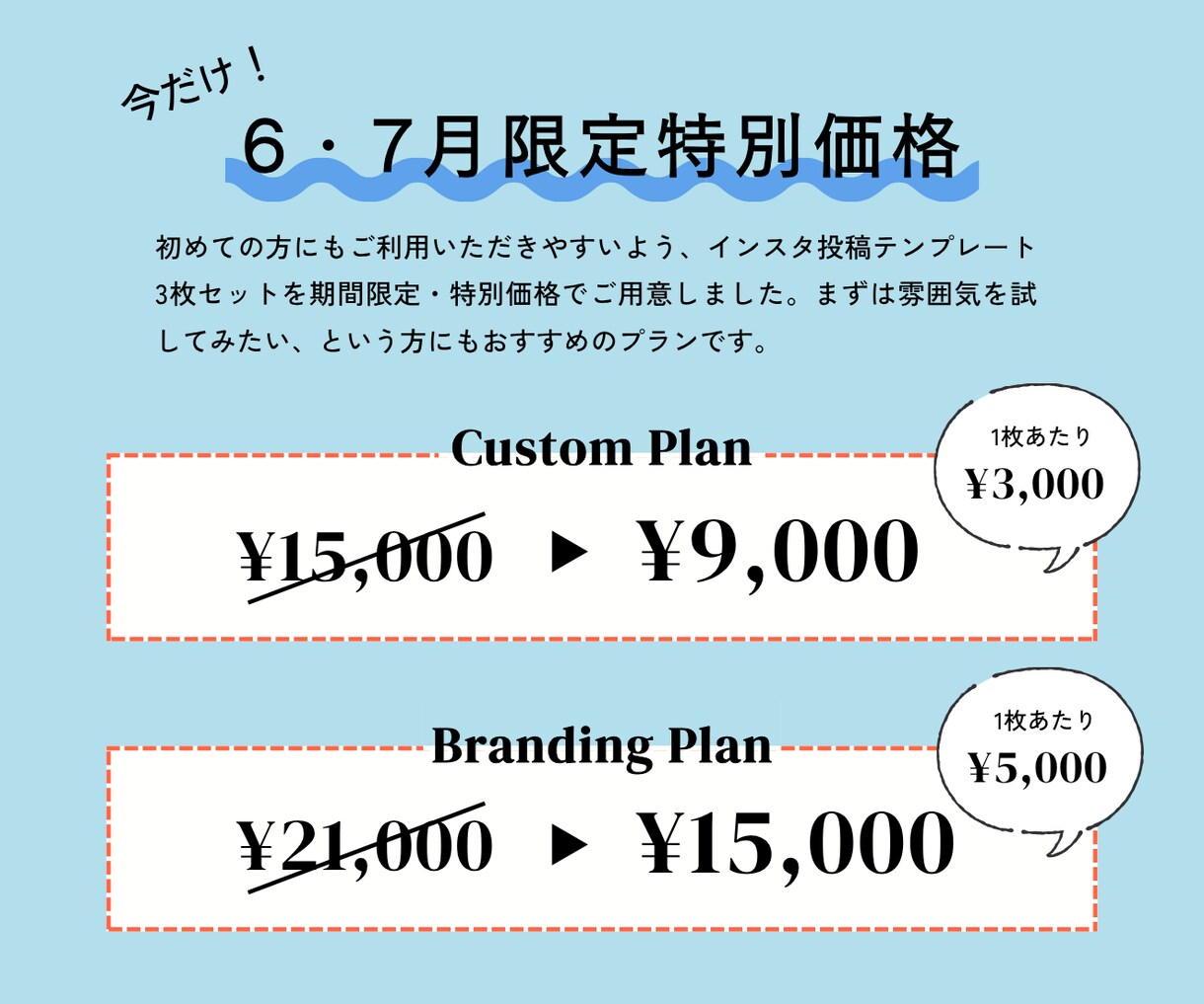 インスタ投稿のオーダーテンプレートを制作します Canvaで完結！ブランドイメージを洗練させます イメージ6