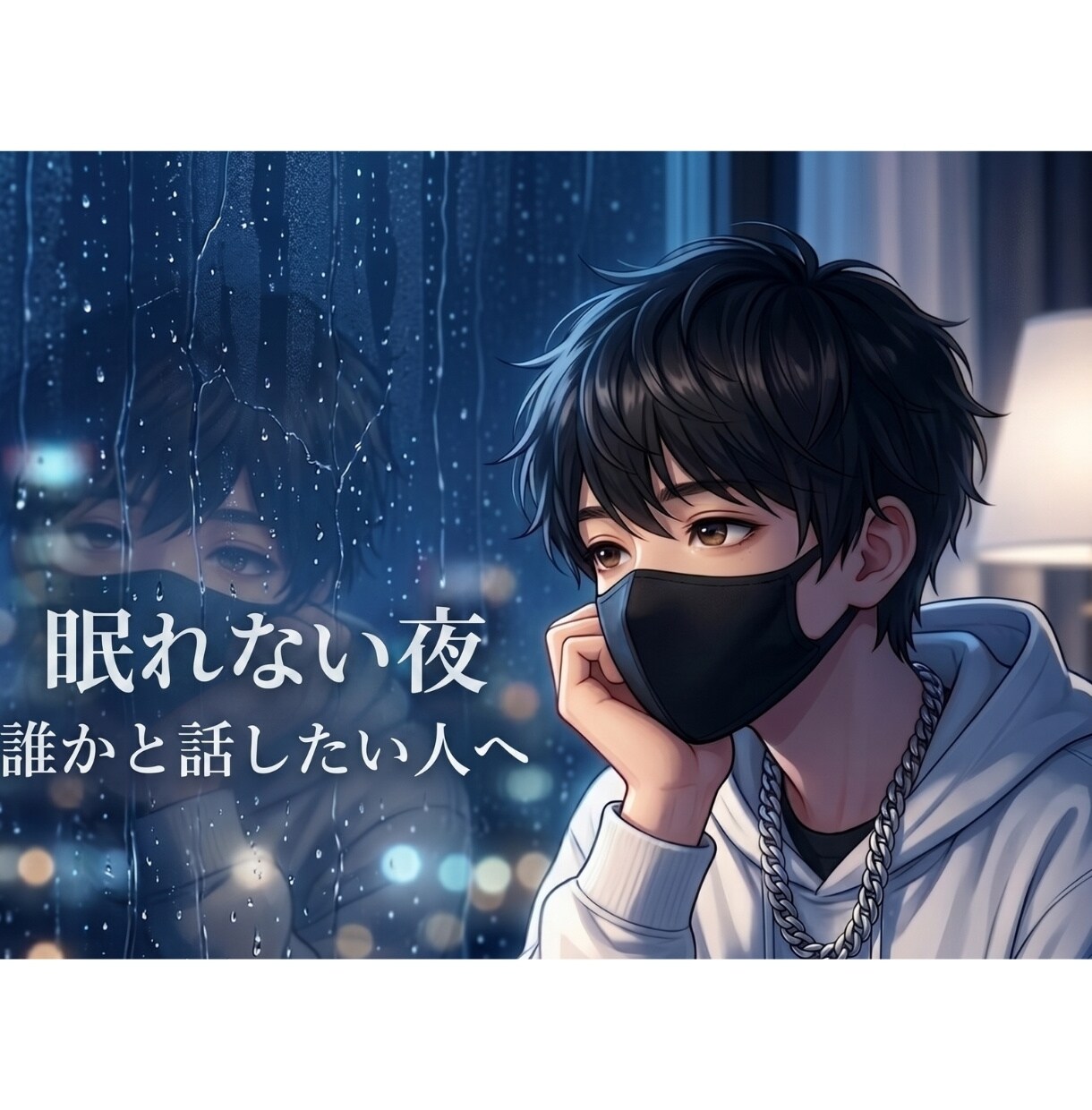 深夜0時〜寂しい人の話し相手になります 眠れない夜、誰かと話したい人へ イメージ1