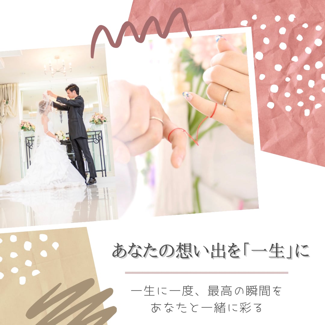 他にはない！結婚式オープニングムービー制作します 〜お2人だけのムービーを心を込めて〜 イメージ1