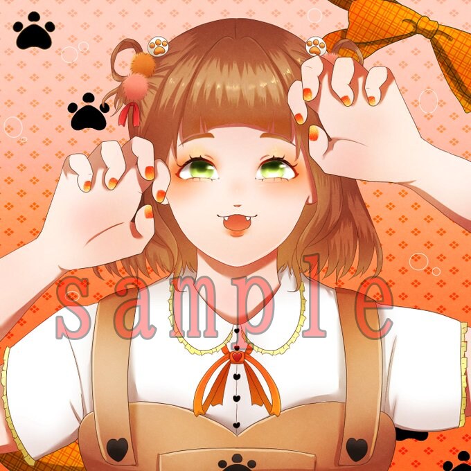 アイコン、イラスト、キャラデザ制作いたします 素敵なキャラを制作します。綺麗なお化粧がポイントです♪ イメージ3
