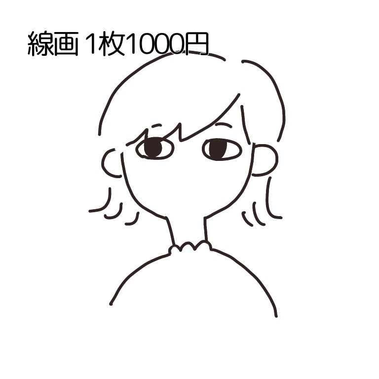 商用利用可！ぼんやり似てるゆるいイラスト描きます ブログやSNSのアイコンにいかがですか？ イメージ2