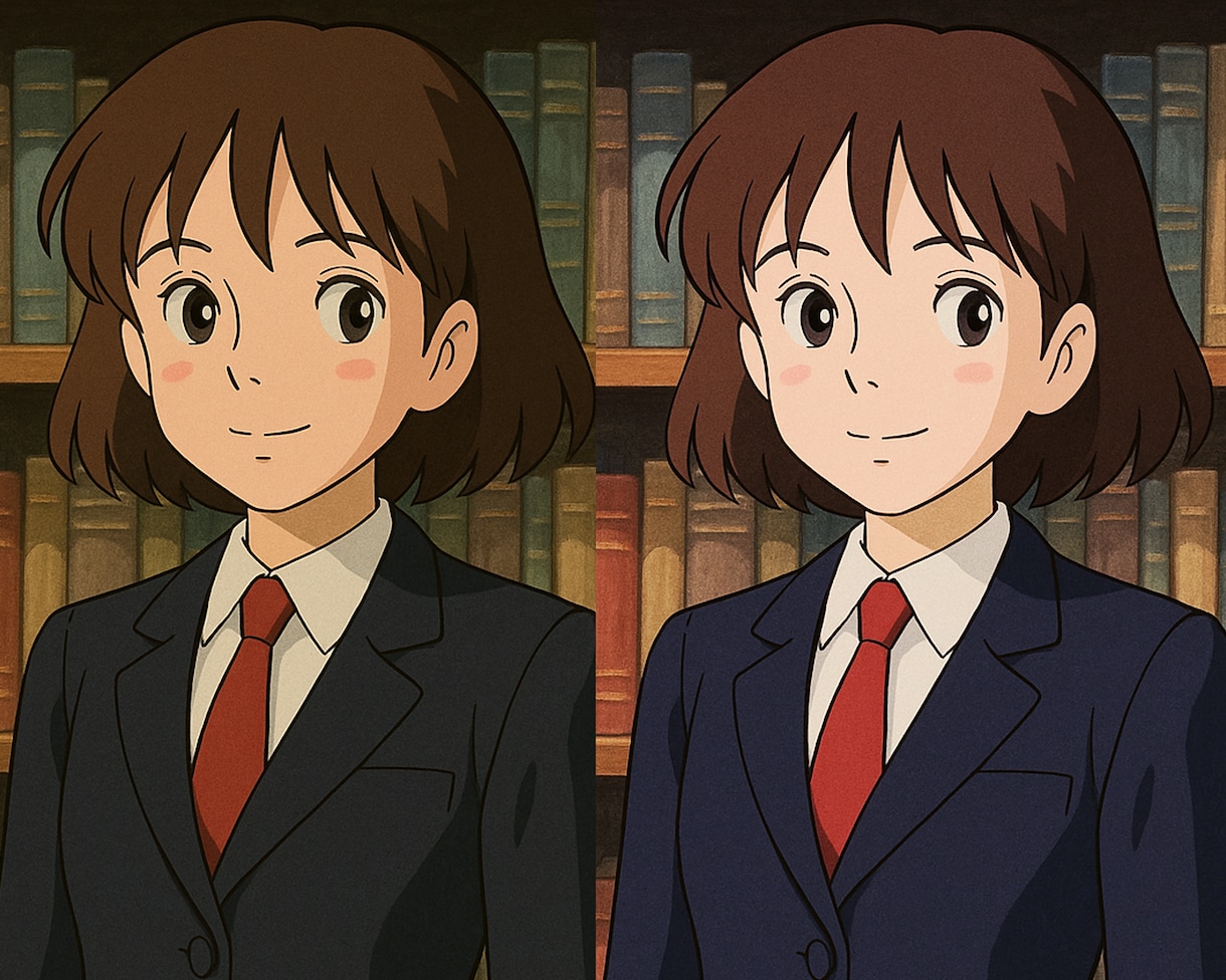 AIイラストの色調補正・加筆修正・レタッチします 画像の黄ばみ・細かい違和感・画像の荒れを修正致します イメージ1
