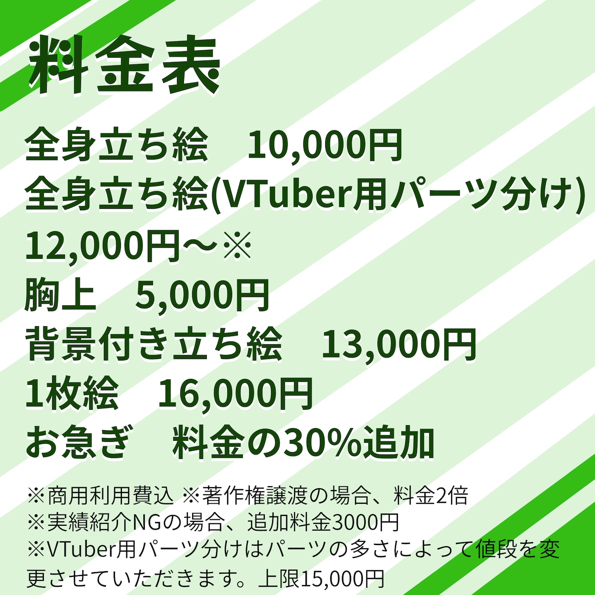 あなたの好みを詰め込んだキャラクターを制作します IRIAM、Vtuber、ゲーム素材、配信素材など！！ イメージ5