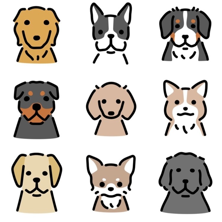 ペットや、お好きな動物をシンプルに描きます ◎シンプルに、ゆるく、特徴を捉えた動物の似顔絵を描きます！ イメージ5