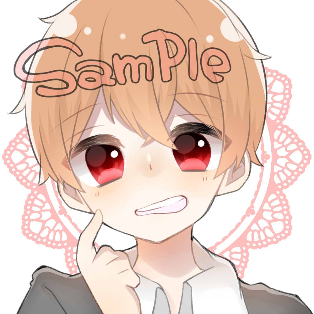 SNS等で使えるアイコンを描かせていただきます あなたのオリジナルキャラクターを描かせていただきます .。♡ イメージ1