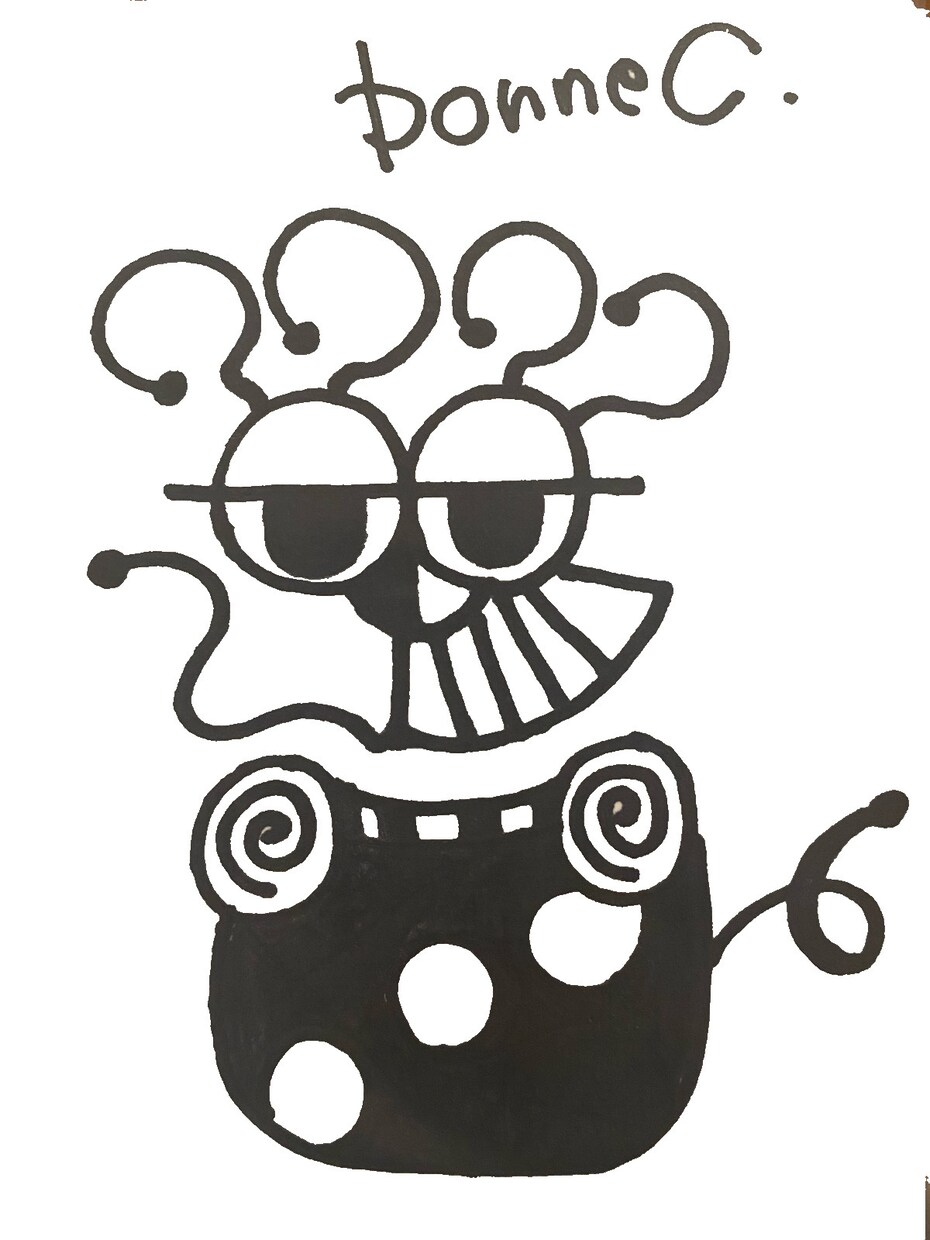 独特のイラストがお好きな方にお勧めします 独特なデザイン、イラストです。 イメージ1