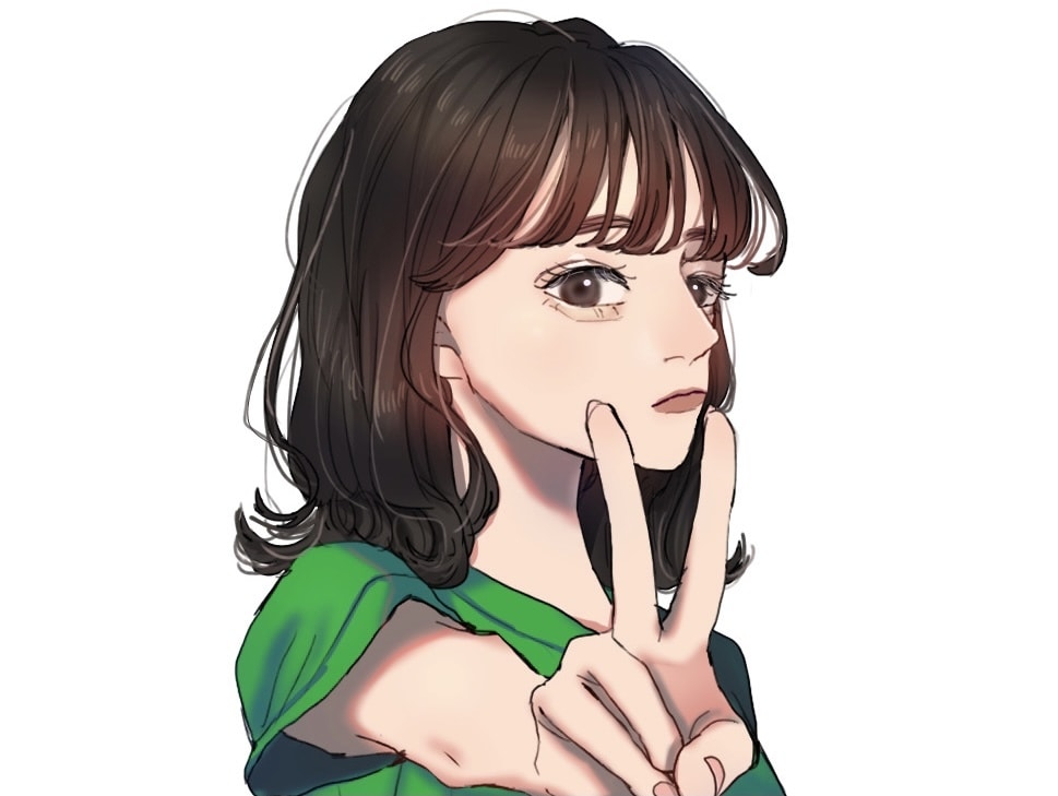 おしゃれな女の子のイラストを制作します 商用利用OK！アイコン、立ち絵、広告などに使える1枚絵 イメージ5