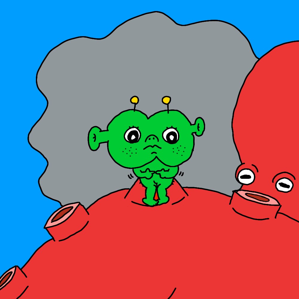 アイコン等に使っていただけるような絵を描きます なんてことないイラストです似顔絵でなくても、がんばります イメージ5