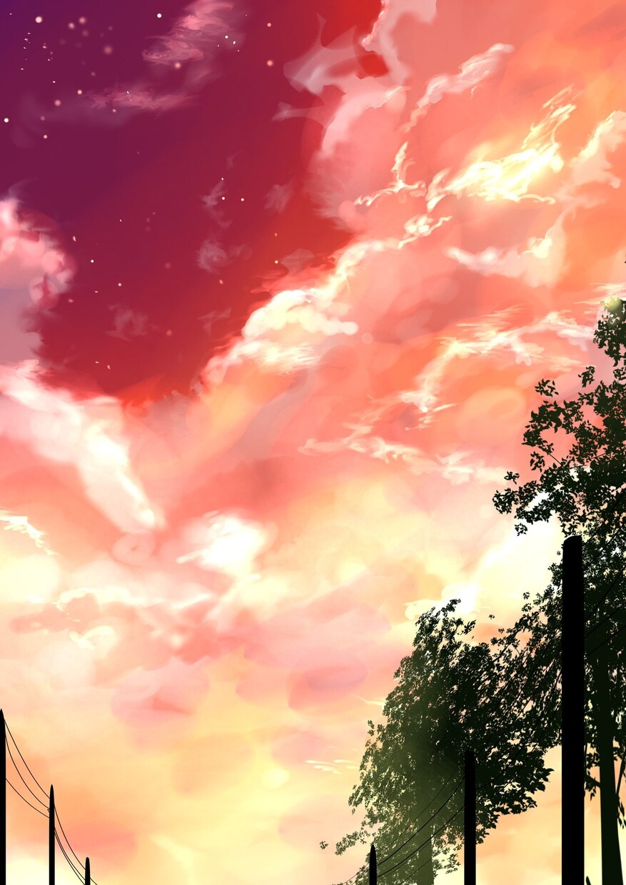 あなたのためだけの空を描きます 背景やロゴのデザインに、あなたのためだけの空を描きます。 イメージ1