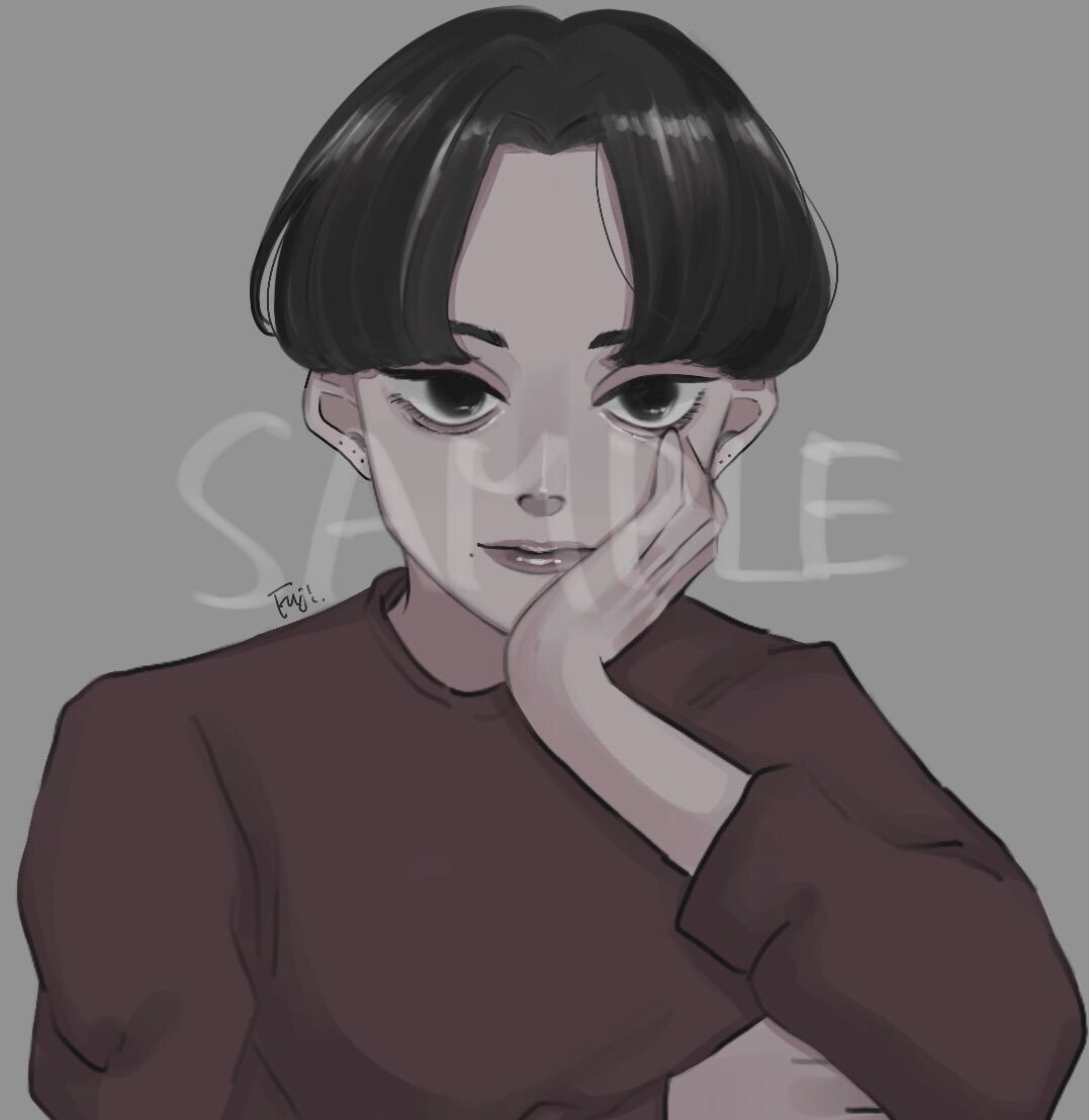 アイコン描きます SNS用アイコンを作成いたします イメージ1
