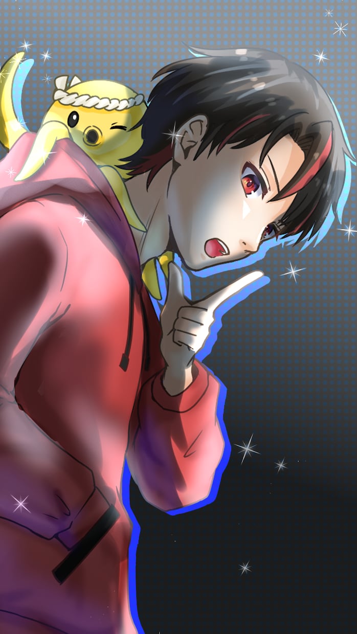 歌ってみた・配信・SNS用のイラストを制作します やわらかな光や透明感、表情や空気感を大切に イメージ4