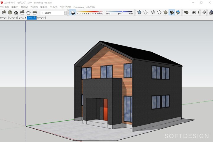 図面から3D模型作成します あなたの住宅、店舗のデジタル模型を作成します！ イメージ3