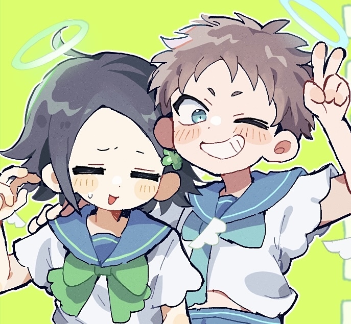 デフォルメ対応！可愛いイラスト全般制作します アクスタ、MV、サムネイル、お祝い、スタンプなどにも！ イメージ1