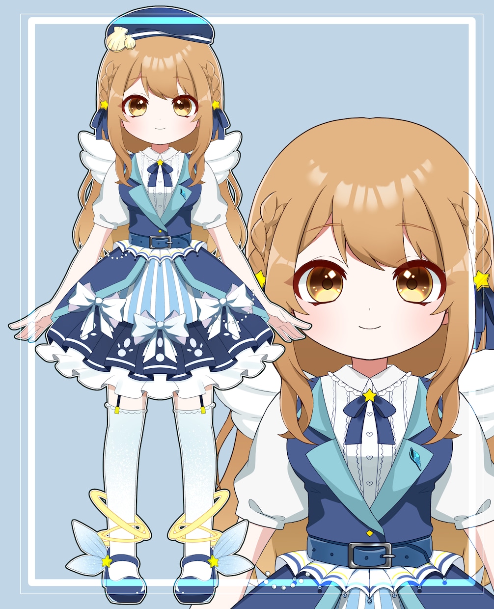 アニメ塗りで親しみやすいVtuberを作ります ふわふわもちもちの愛らしいキャラクターが得意です。 イメージ10
