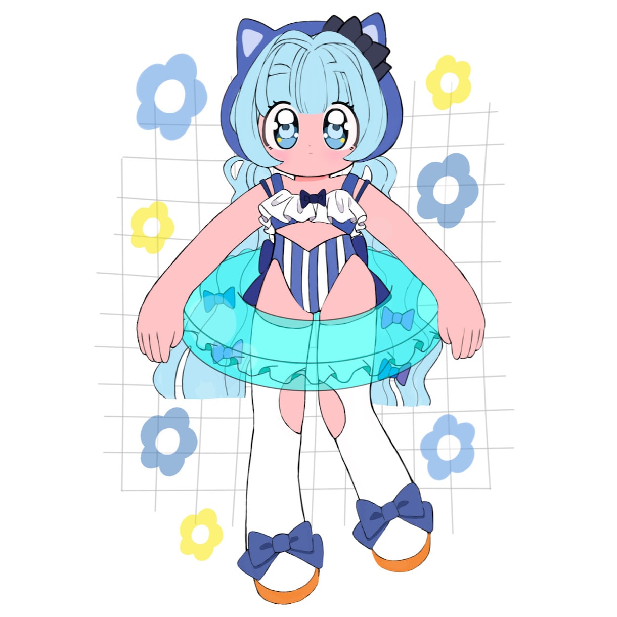 可愛い女の子・男の子のイラスト描きます 鑑賞用や動画のサムネなどに使用できるオリジナルイラスト イメージ4