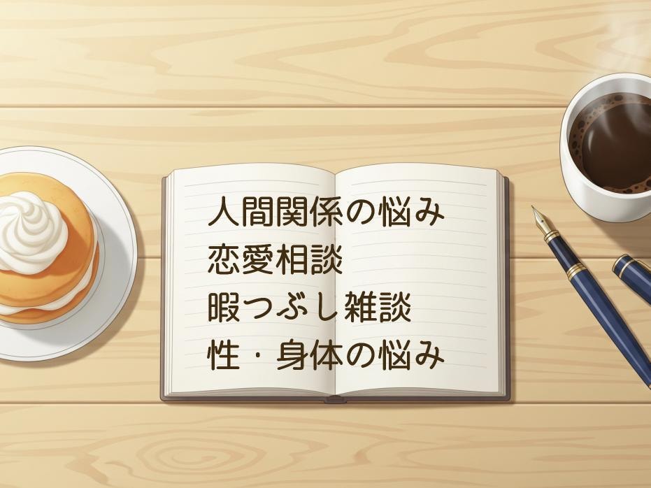 即レス30分まったり雑談・お悩み相談します テキストチャットにて、男女OK！どんなことでもお話聞きます イメージ4