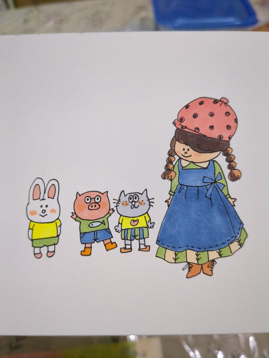 あなただけのオリジナルキャラクターをつくります ゆるっと、ぷぷっと今にも動き出しそうなキャラクター イメージ4