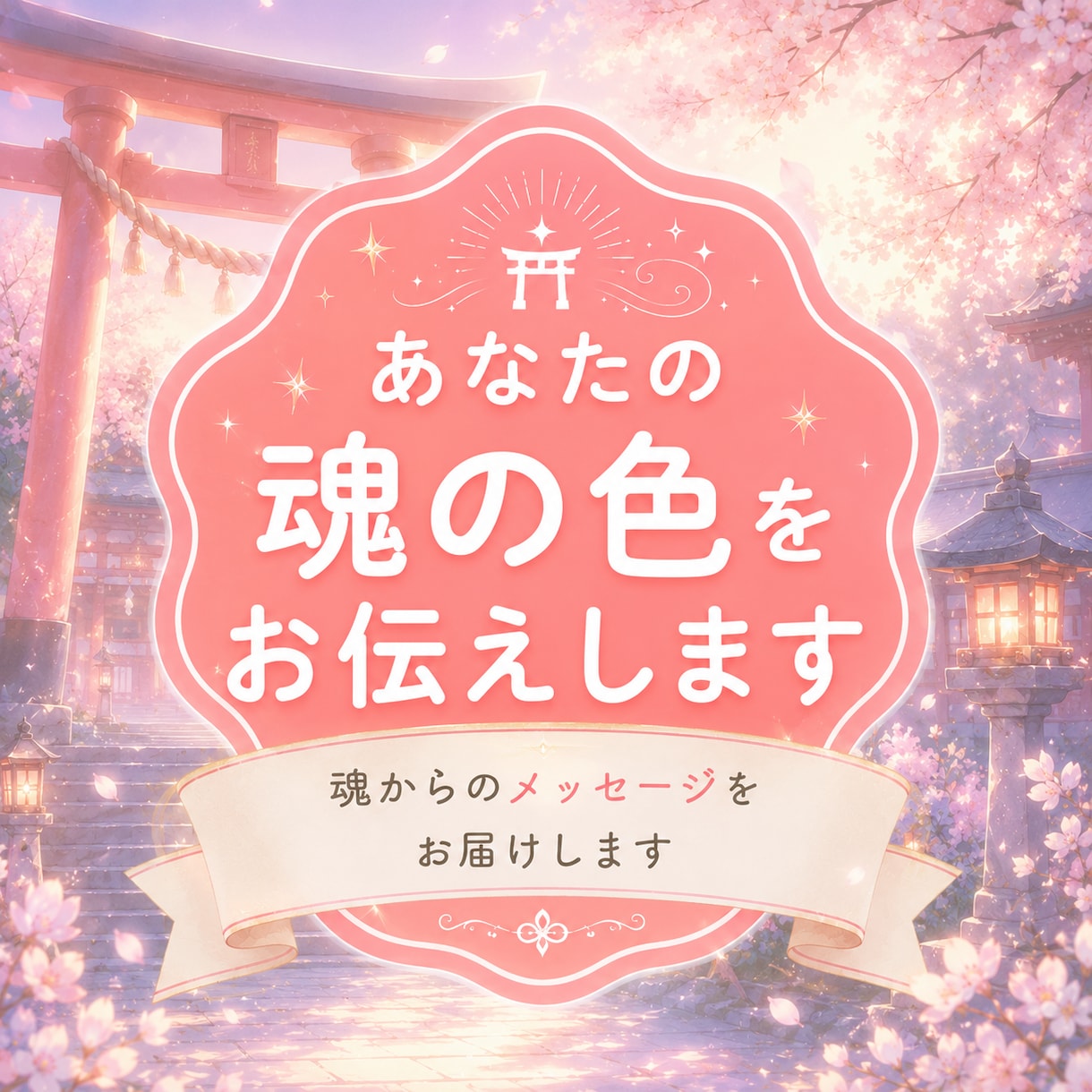 即日納品！あなたの魂の色＋メッセージをお伝えします あなたの魂の色といま必要な魂からのメッセージをお伝えします！ イメージ1