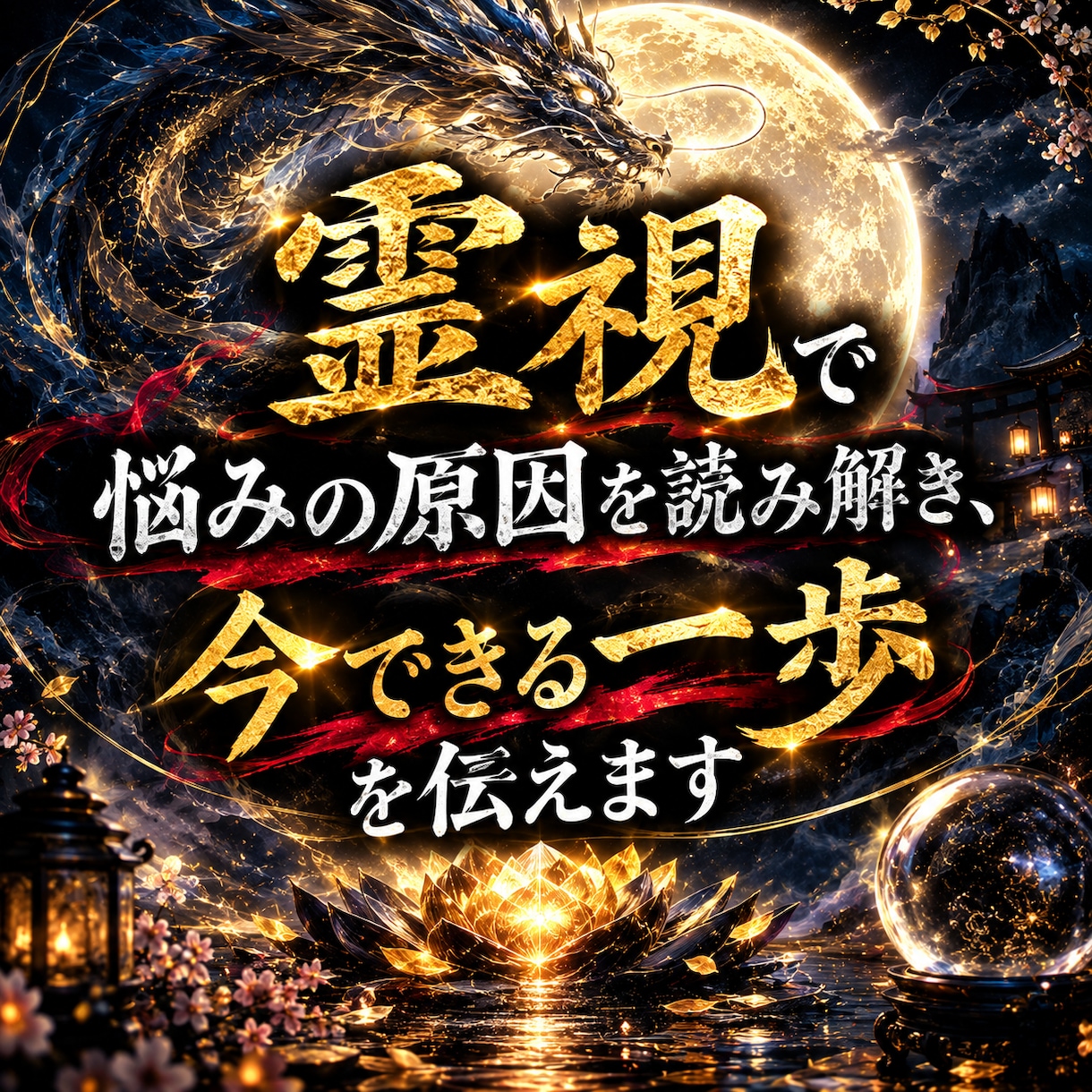 霊視で悩みの原因を読み解き、今できる一歩を伝えます 繰り返す悩みの根源をひも解き、本来のあなたへ戻る道を伝えます イメージ1