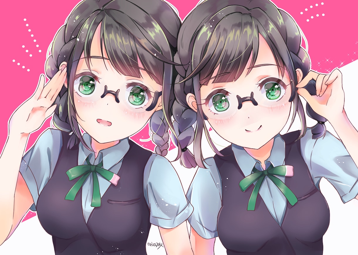 用途なんでも♪/歌ってみた等の1枚イラスト描きます 可愛い女の子が動画やSNSを飾ります♡ イメージ6