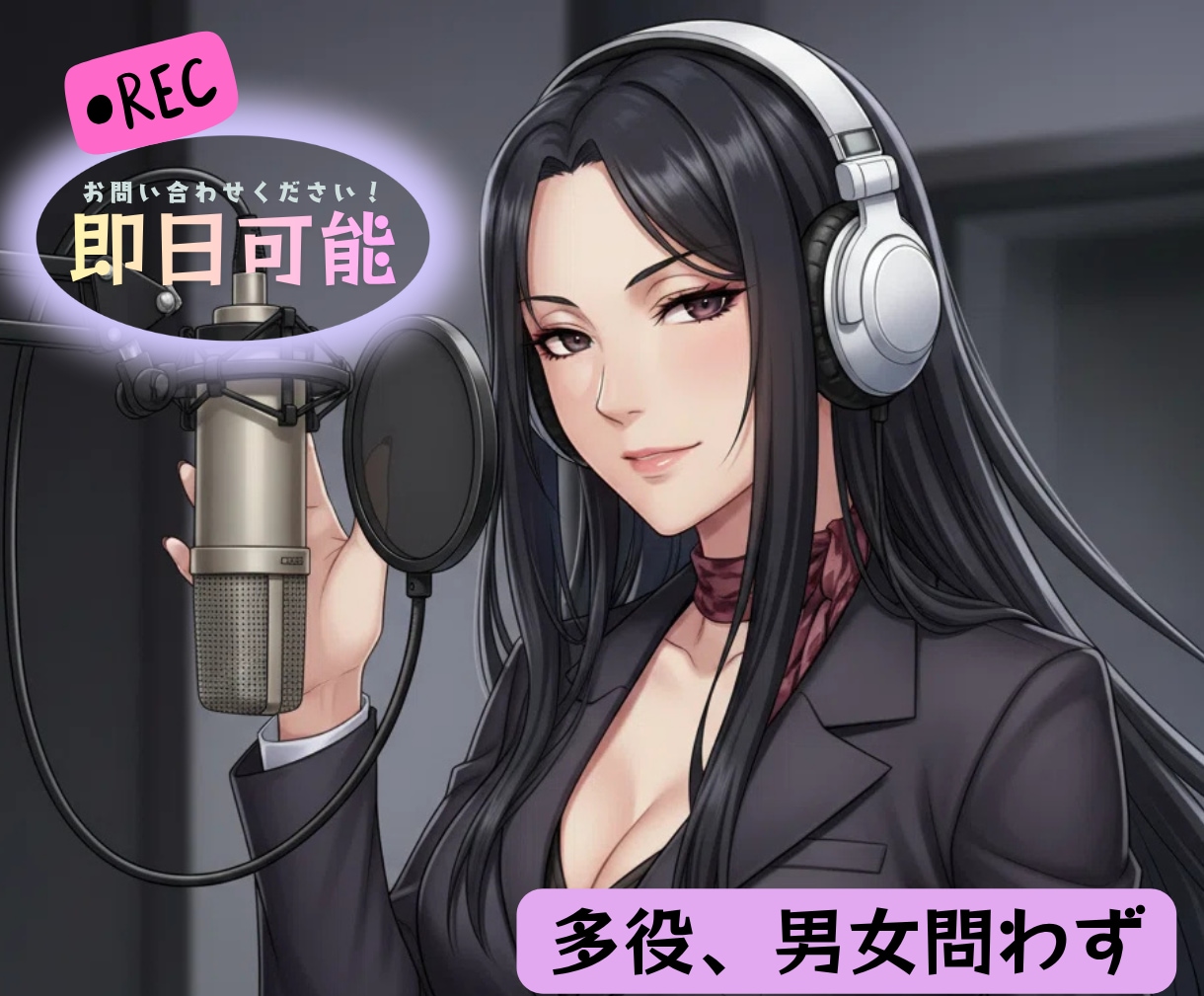 多種多様な声でナレーション承ります 男女、子供、高齢者の声も対応します イメージ1