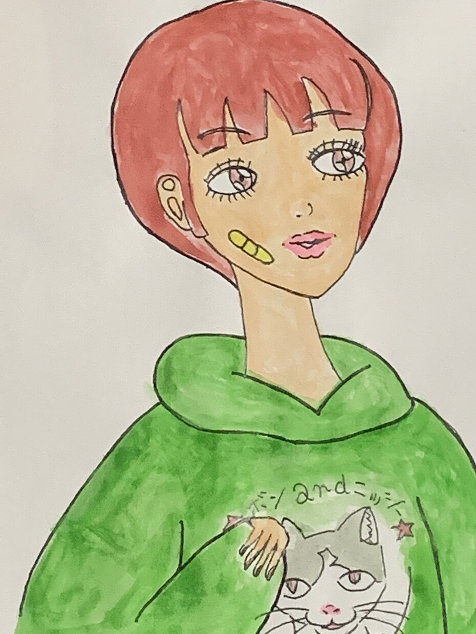 女の子キャラクターデザインします 女の子キャラクターでＴシャツなどを製作したいです。 イメージ2