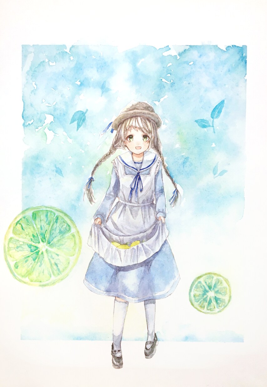 デジタル、水彩で立ち絵を描きます 可愛い系のイラストを提供します。 イメージ2