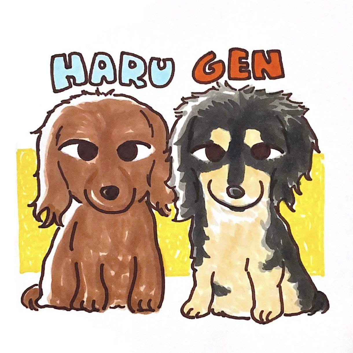 ほっこりする似顔絵作成します 記念日や誕生日のプレゼントにもぴったりです。 イメージ3