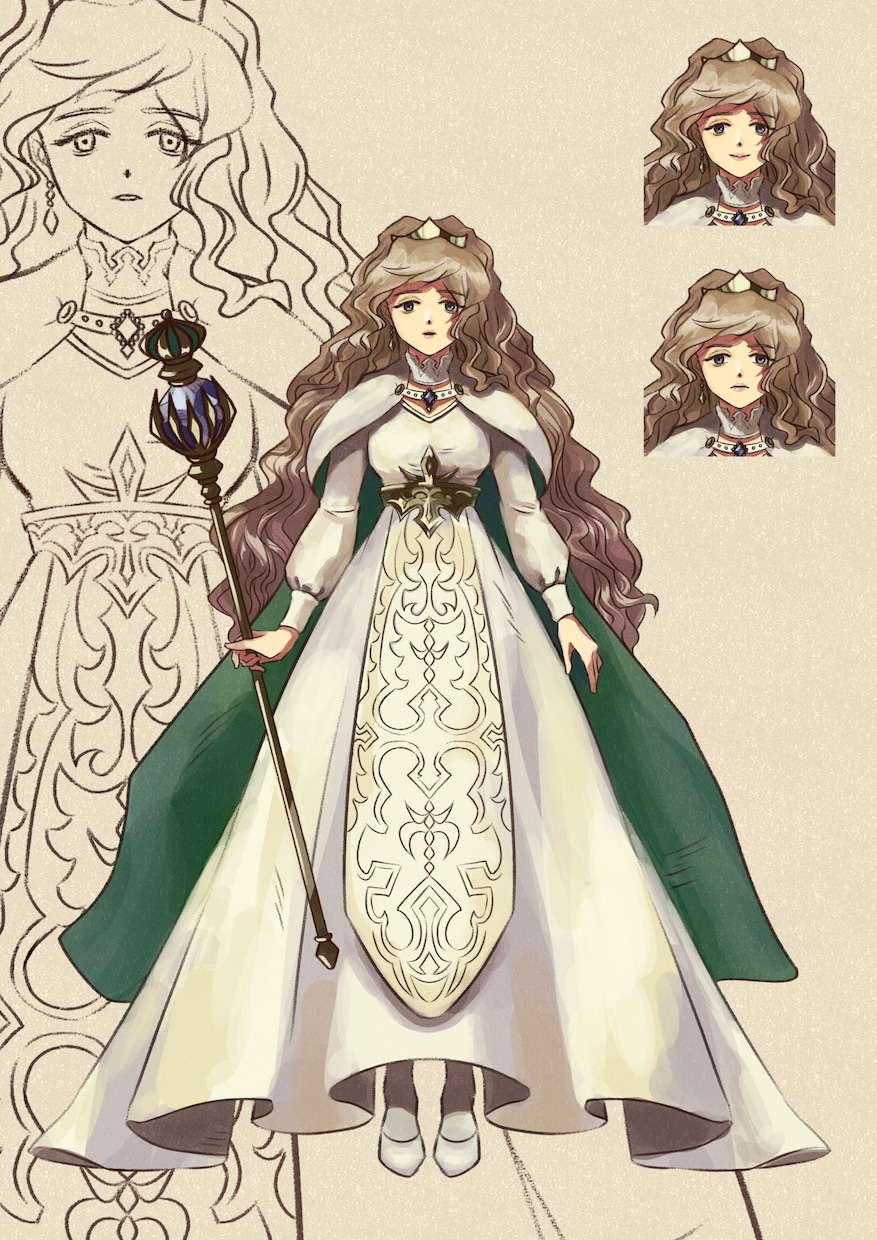 ファンタジーな立ち絵描きます ゲーム・配信・アイコン用にどうぞ! イメージ1