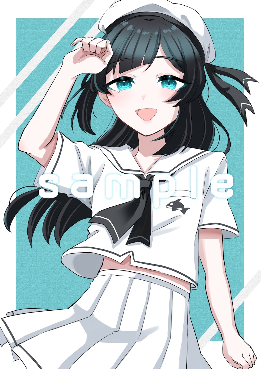親しみやすくて可愛い♡目を惹くイラストお描きします 商用利用◎SNSなどで使用できるかわいいイラスト制作します！ イメージ3