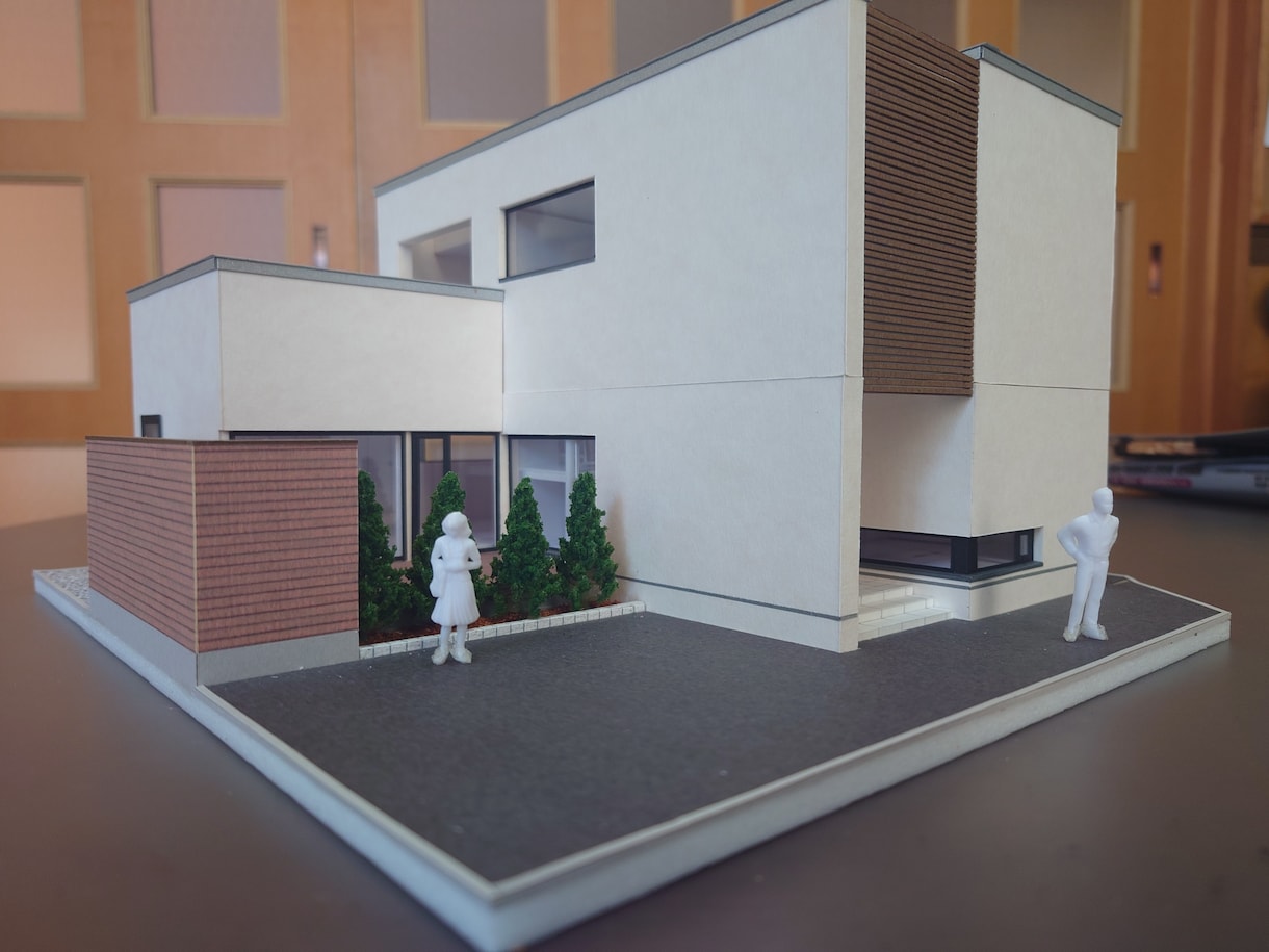 新築住宅の竣工記念などに建築模型を製作しています ご要望のサイズに製作しますのでインテリアなどにご利用ください イメージ1