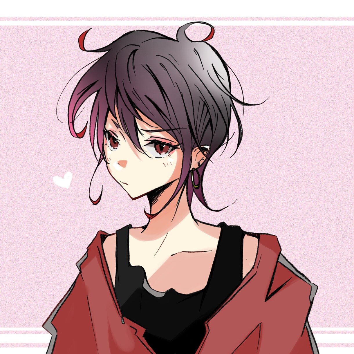 カッコ可愛い目を惹くアイコン描きます 世界に一枚だけの貴方のアイコンを描かせて下さい＾＾ イメージ4