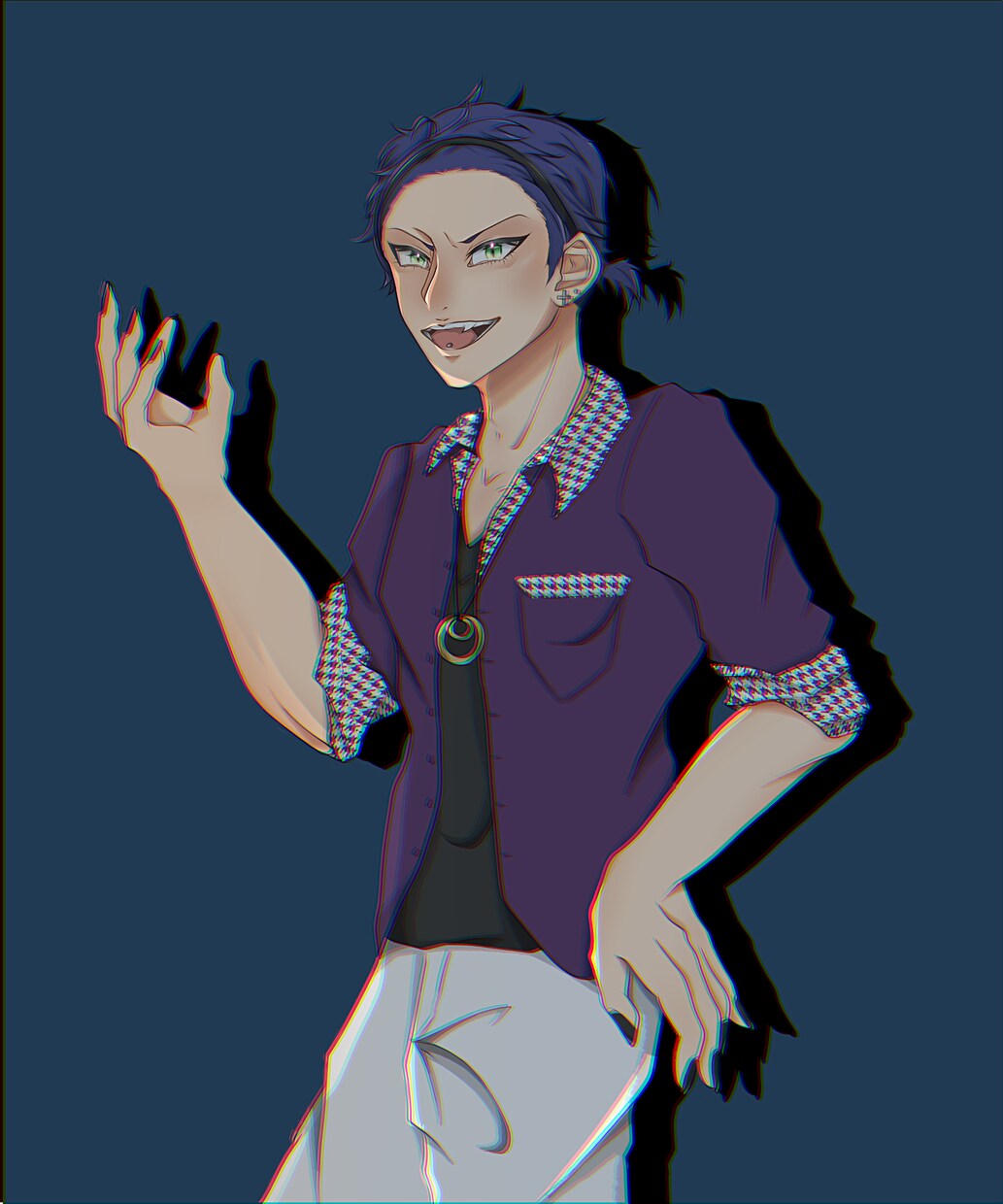 男性キャラクターの一枚絵描きます 男性キャラクターのイラストを作成いたします！ イメージ1