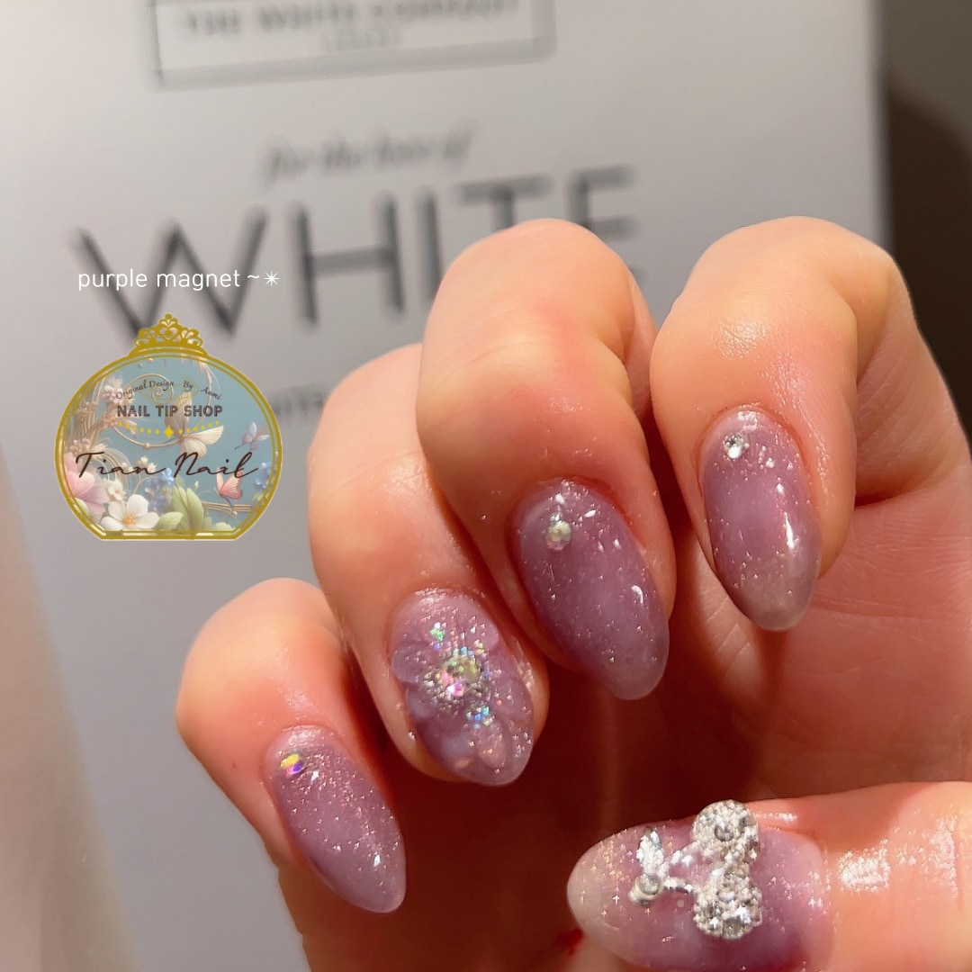 月替わりデザイン　ネイルチップ作成承ります 手も着せ替えの時代♥︎日によって気分で変えませんか？ イメージ4