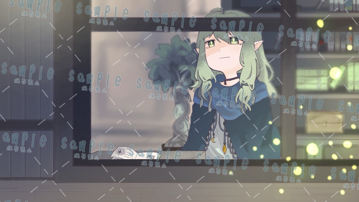 幻想的な1枚絵ならココ！1枚絵描きます ファンタジーから現代まで幅広いデザイン可能！ イメージ4