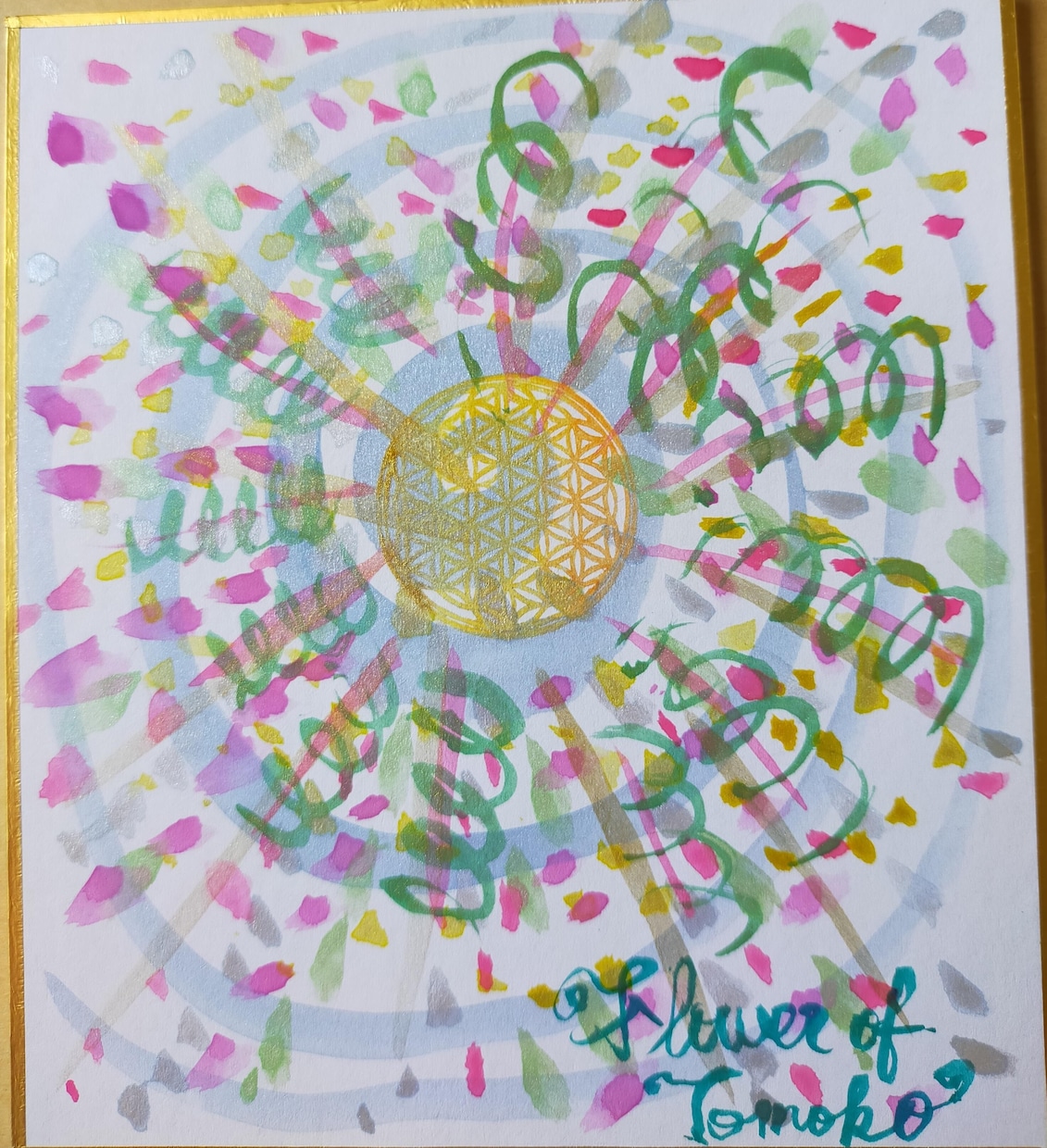 Flower of MEエネルギーの華描きます あなたのエネルギーの華をキャッチし、描き、望む未来を現実化 イメージ3
