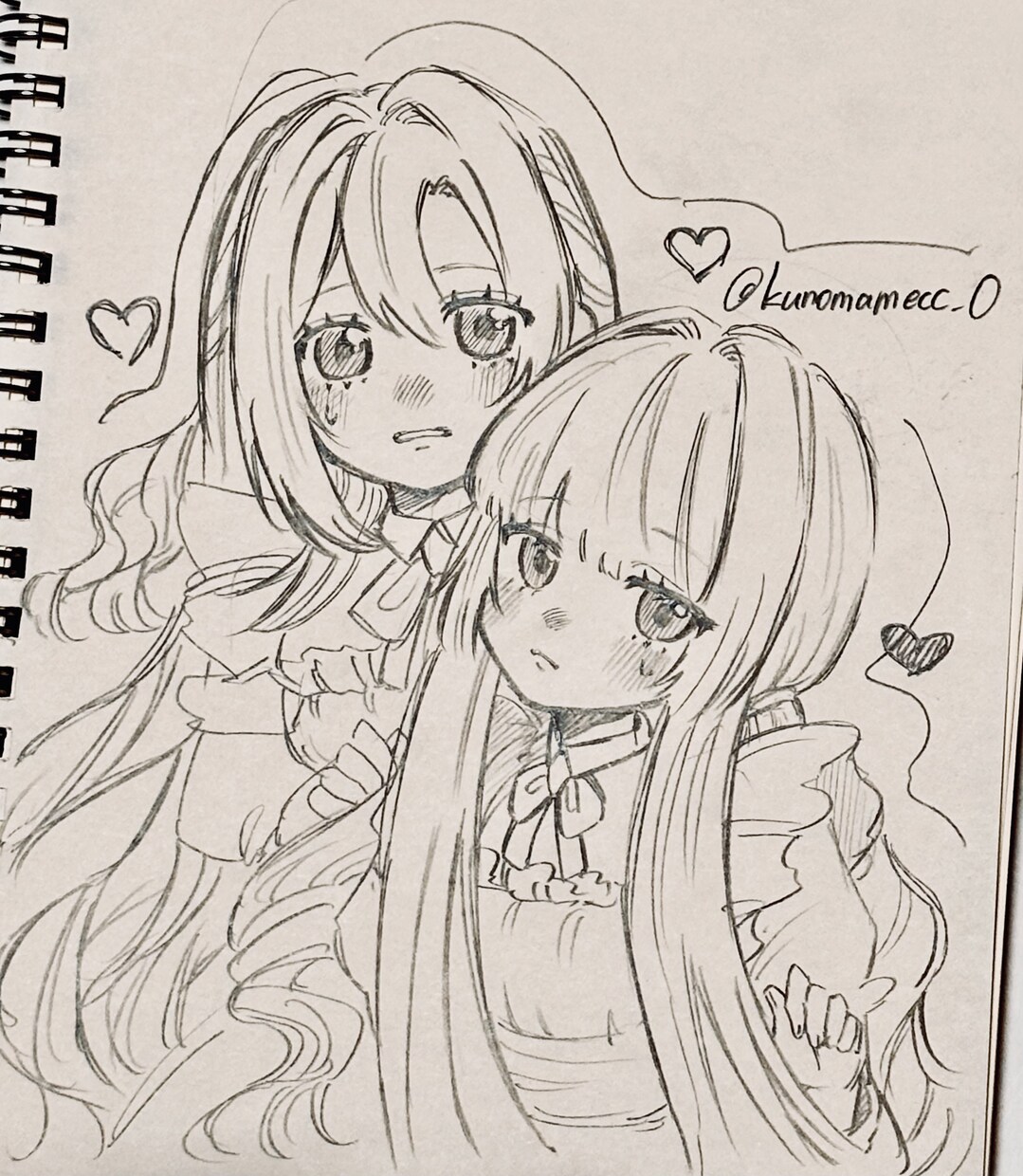 アイコン、1枚絵、修正無制限！？アナログ描きます SNSで活動したいな、かわいいイラストが欲しい方へ！ イメージ3