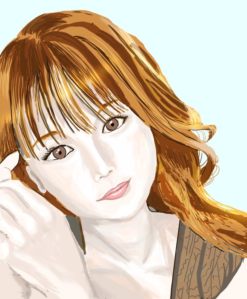 写真を元にデジタルイラストを作成します デジタルイラストで似顔絵を作成します イメージ2