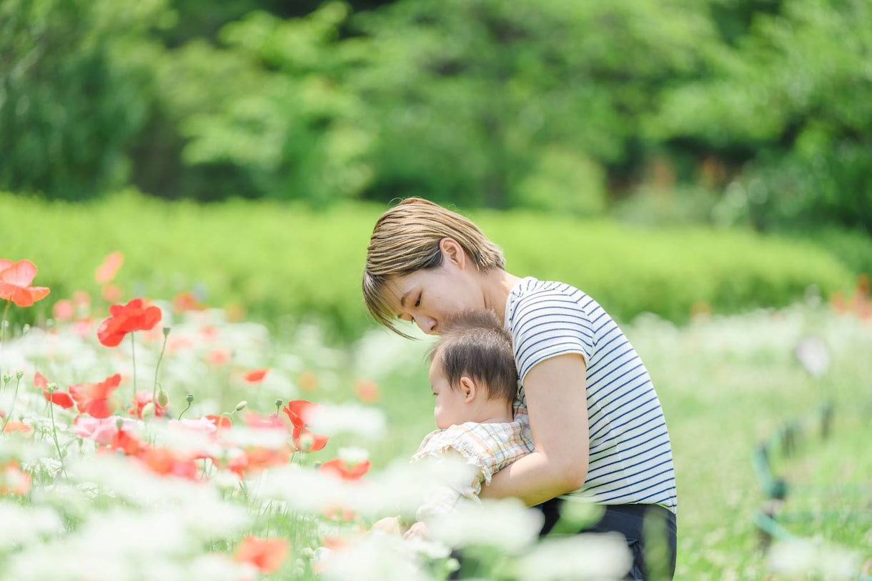 ファミリー向けに出張撮影をいたします 【関西】お花畑での撮影、七五三、お宮参りなど承ります。 イメージ7
