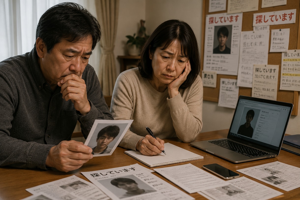 音信不通のご家族の相談承ります 人探しの悩みを一緒に整理します イメージ1