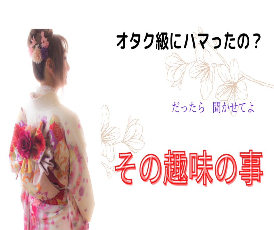 何処までハマったの？　趣味の事　とことん聞きます アイドルやロリータ衣装が好きな私が聞きたい　何が好き？ イメージ4