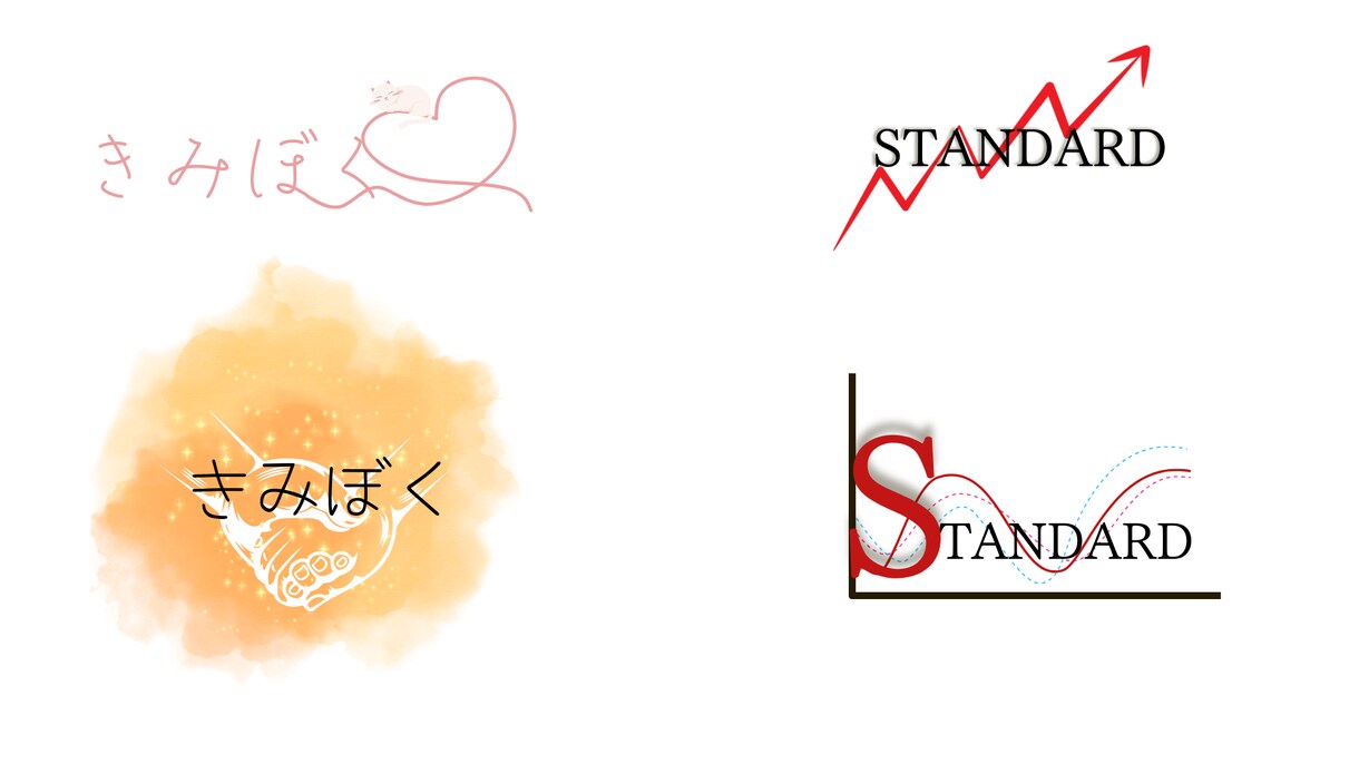 イメージに沿ったロゴと名刺をセットで作ります まだオリジナルロゴが無い方おしゃれなロゴでアピール! イメージ6