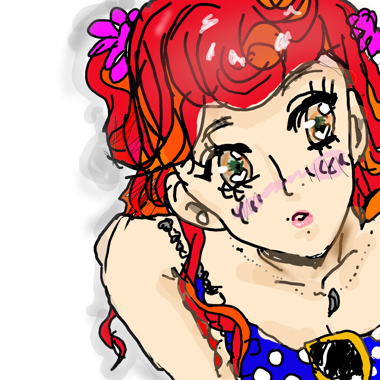 アンニュイでラフなイラスト描きます ちょっとクセのある絵が好き。そんな方におすすめです。 イメージ3