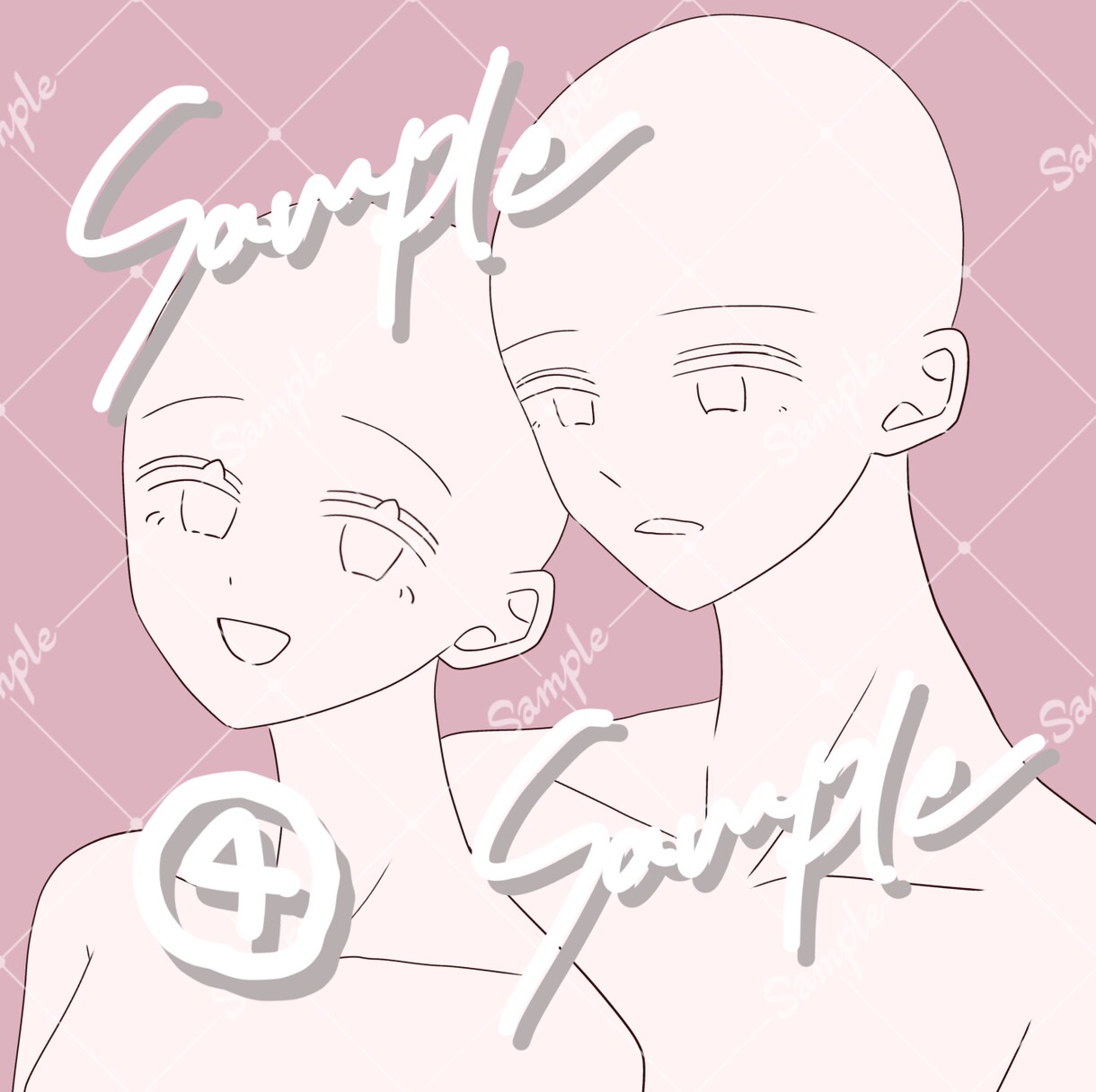 量産夢絵、コテ同を描きます かわいい男女を描くのが大得意の絵師が描かせていただきます！ イメージ5