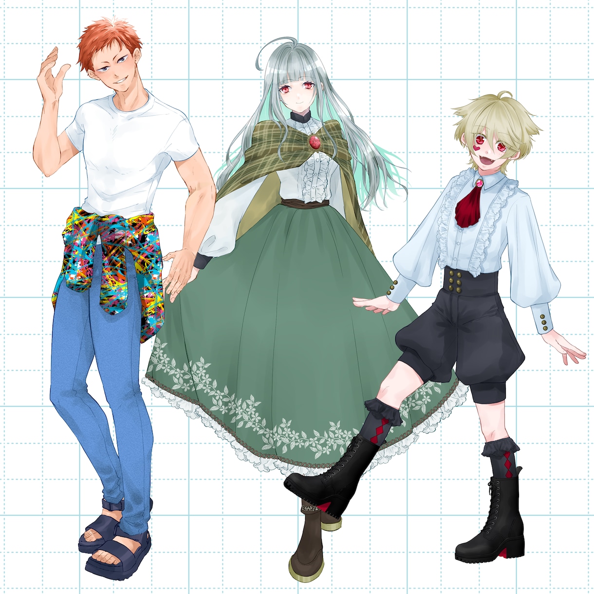 TRPG・ゲーム・配信などの立ち絵を制作します ゲーム・動画・配信・IRIAM・TRPG等で使用できる立ち絵 イメージ6