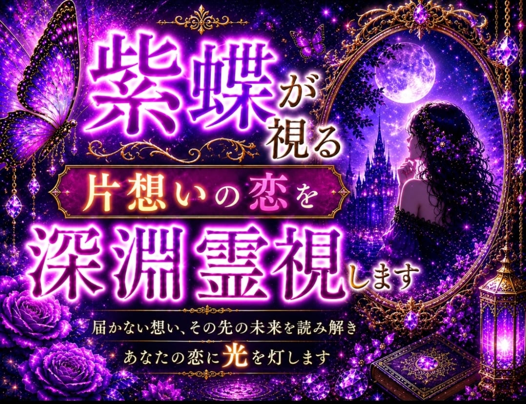 片想いの恋｜お相手の気持ちやこの恋の未来を視ます あなたのその想いは、まだ届いていないだけかもしれません。 イメージ1