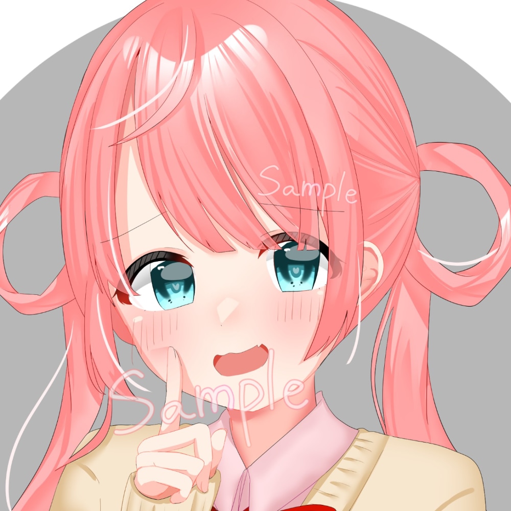 SNSなどに使用出来るアイコン作成します あなただけの可愛いアイコンお描きします！ イメージ1