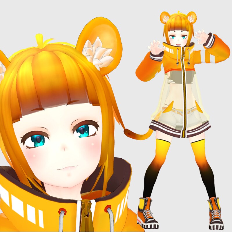 Vtuber向け3Dモデリング依頼承けたわまります Vtuber・VRchat向け3Dモデリング依頼 受付中！ イメージ7