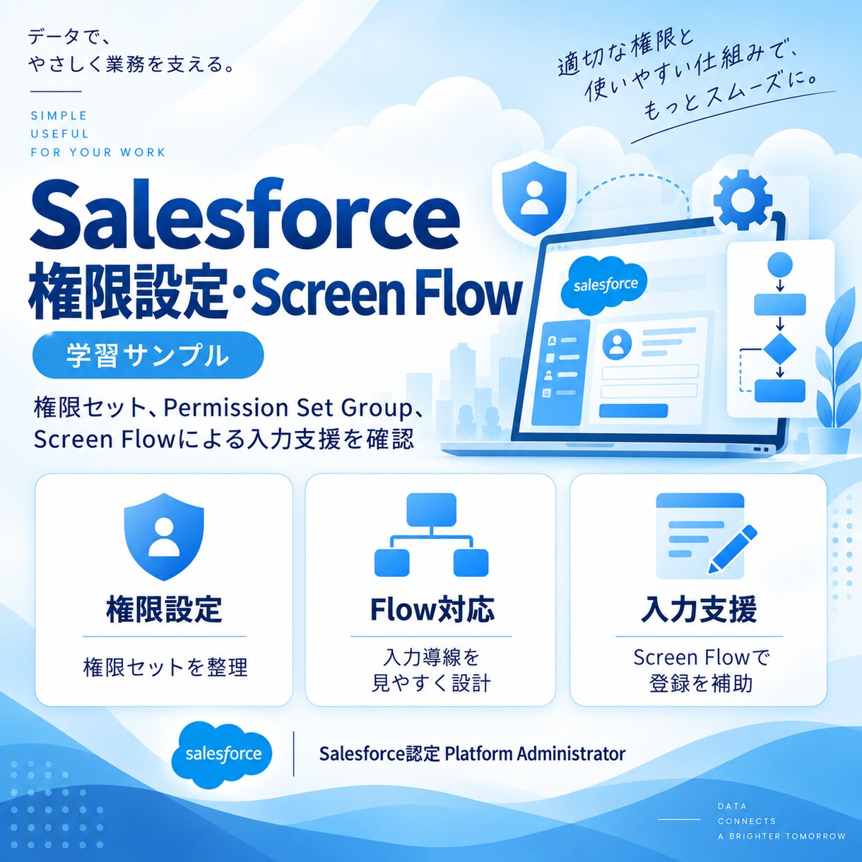 Salesforce運用支援をします 設定変更や管理者補助を丁寧に支援します イメージ1
